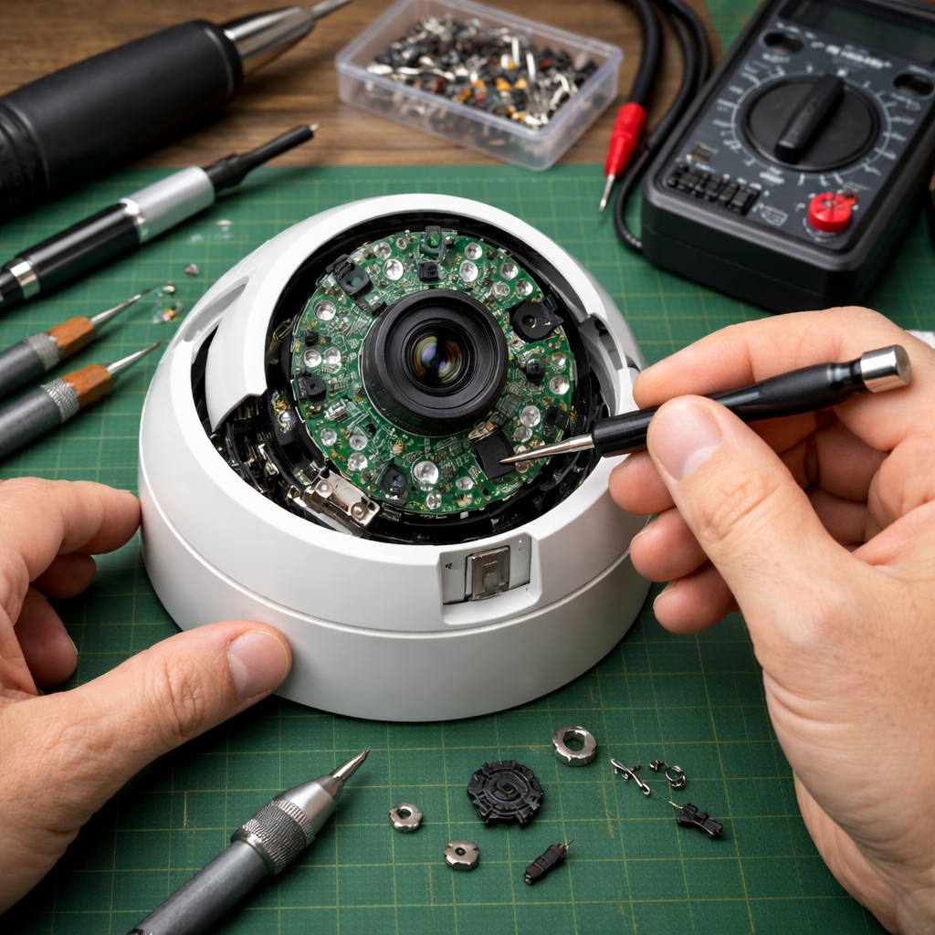 İstanbul kamera tamiri ve güvenlik kamera sistemi servisi